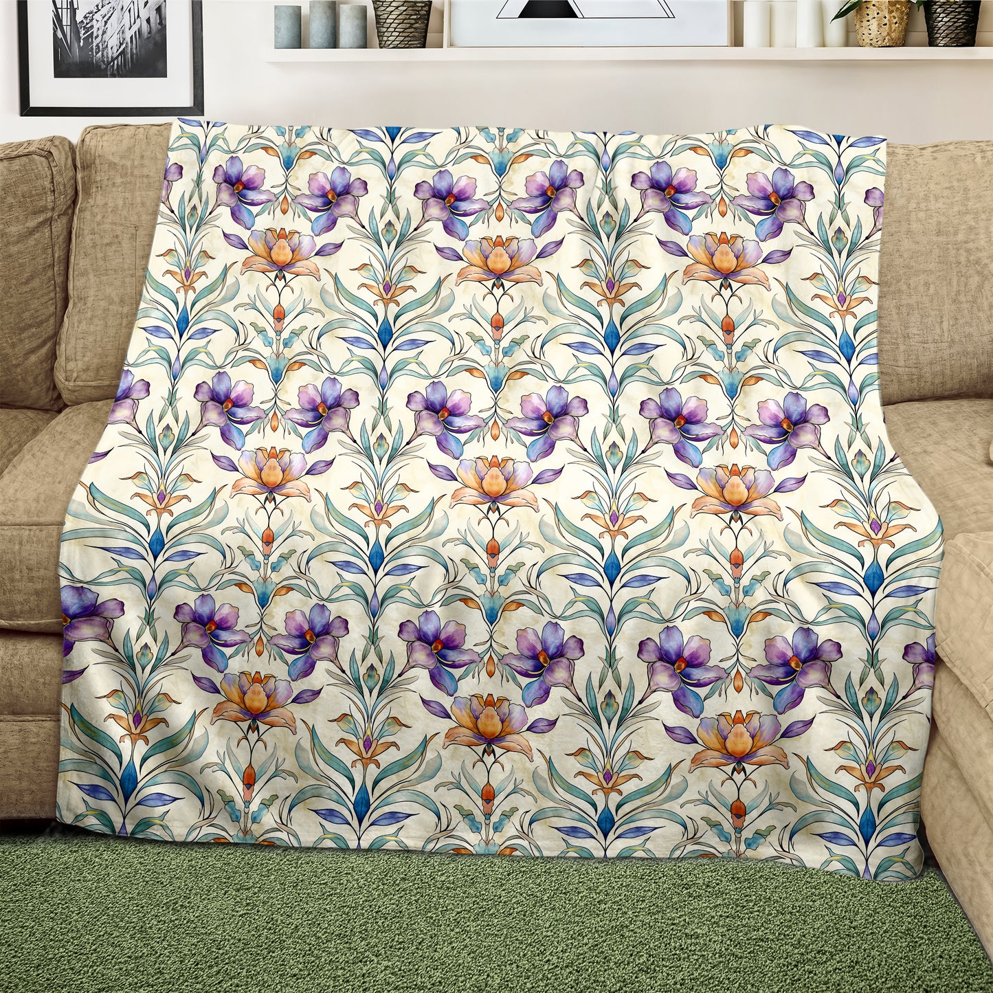 Dainty Dance Light Weight Fleece Blanket
