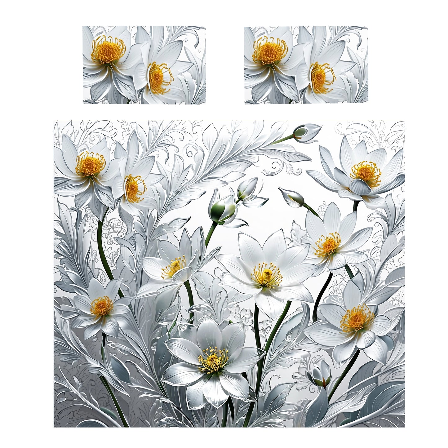 Daisey Lullaby Bloom Duvet Cover Set