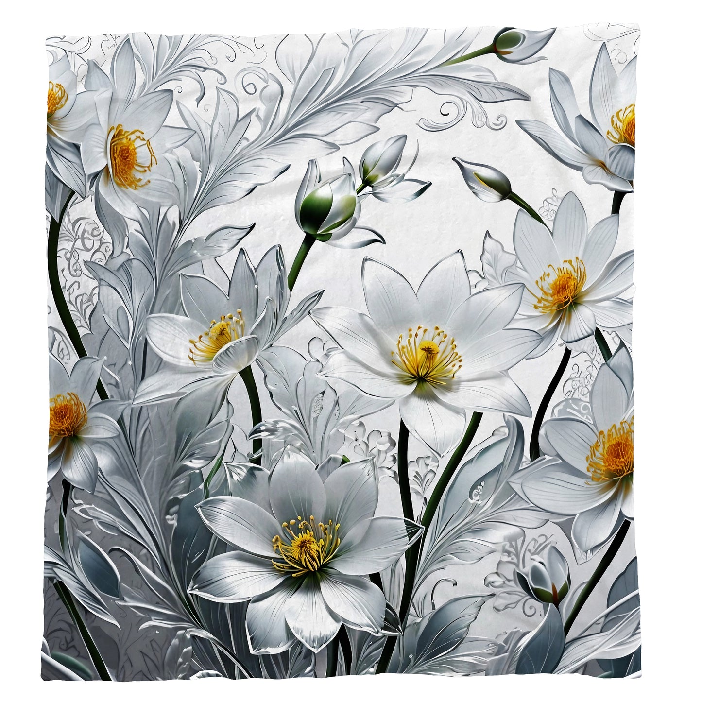 Daisey Lullaby Bloom Light Weight Fleece Blanket