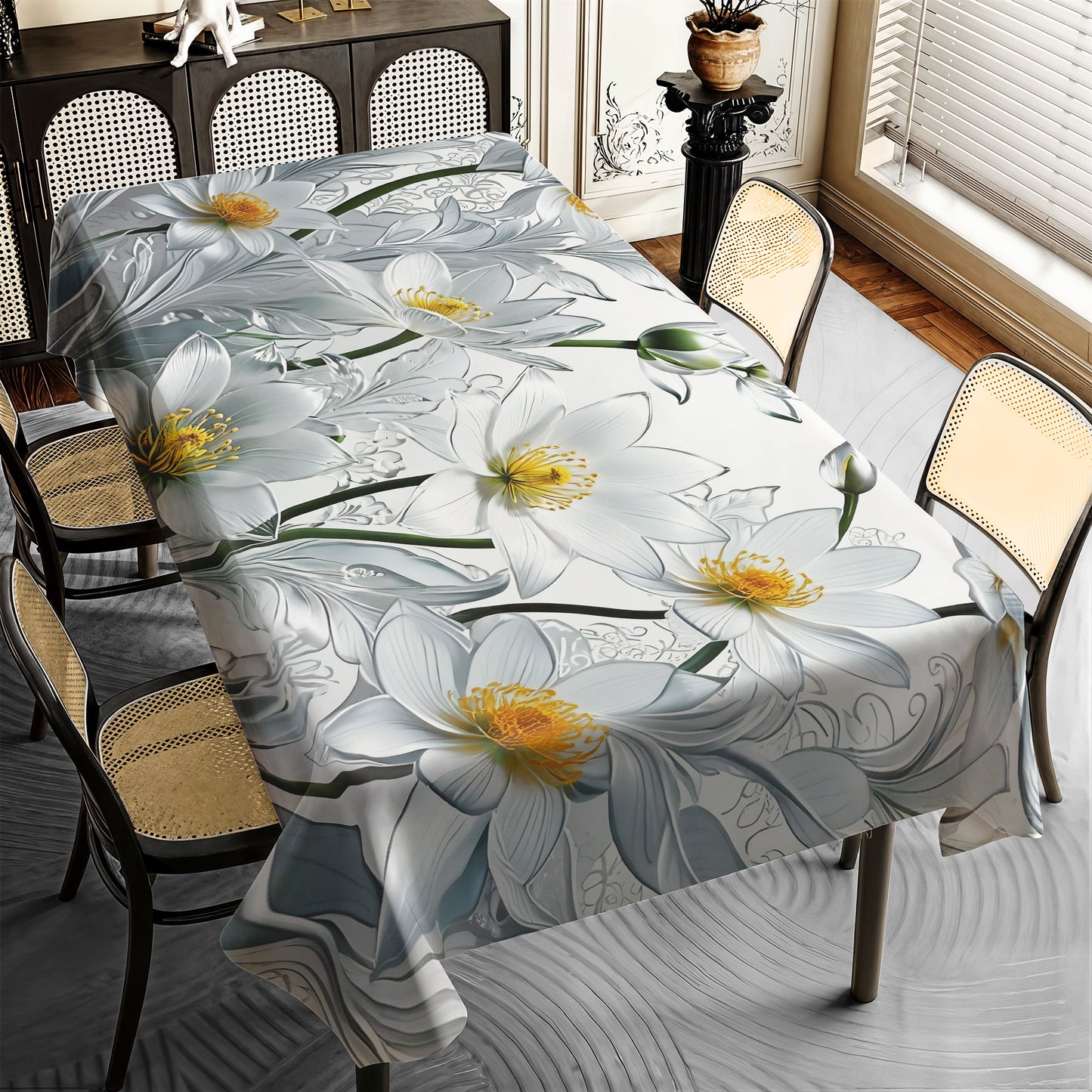 Daisey Lullaby Bloom Rectangle Tablecloth