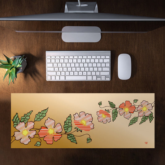 Daisies Large Desk Pad By Wikus Hattingh