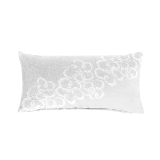 Daisies Bold on Pale Grey By Fifo Oblong Luxury Scatter
