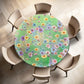 Daisies in the Field Round Tablecloth