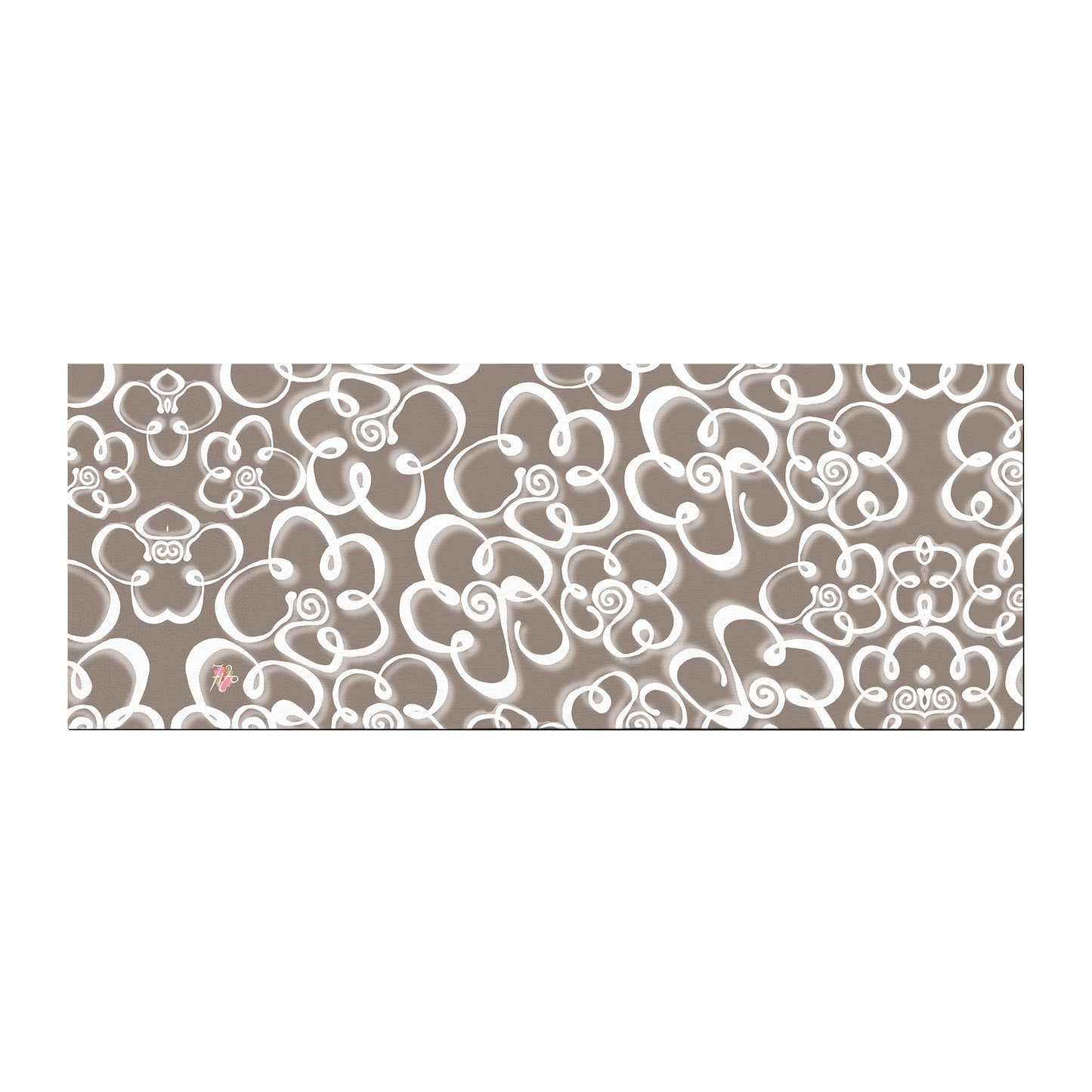 Daisies on Mocha By Fifo Large Desk Pad