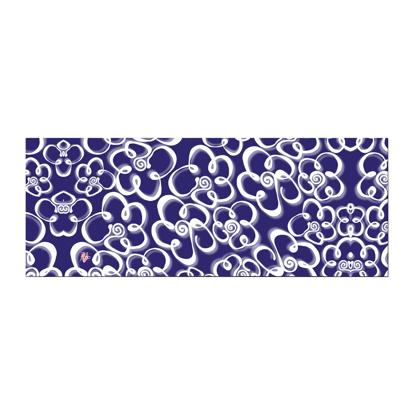 Daisies on Navy By Fifo Large Desk Pad