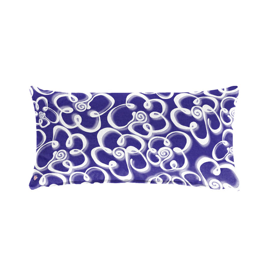 Daisies on Navy By Fifo Oblong Luxury Scatter