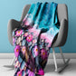Daisy Pebble Beach Light Weight Fleece Blanket