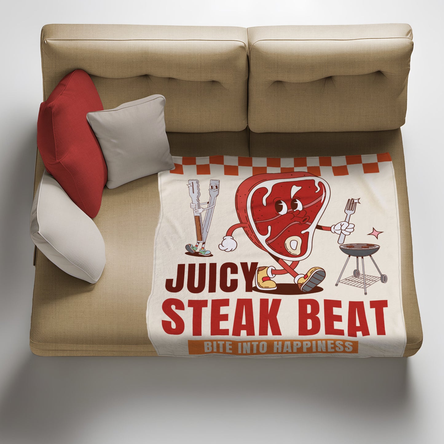 Dance & Braai Light Weight Fleece Blanket