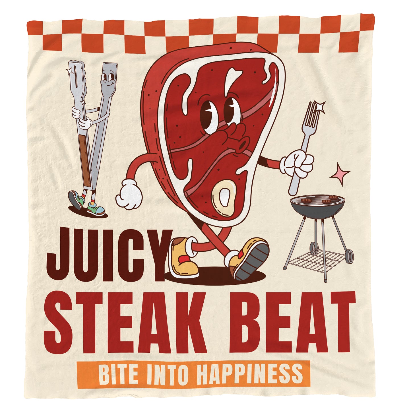 Dance & Braai Light Weight Fleece Blanket
