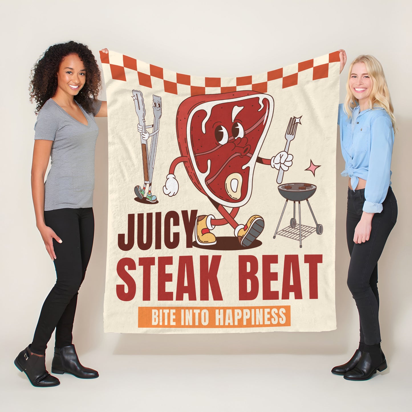 Dance & Braai Light Weight Fleece Blanket
