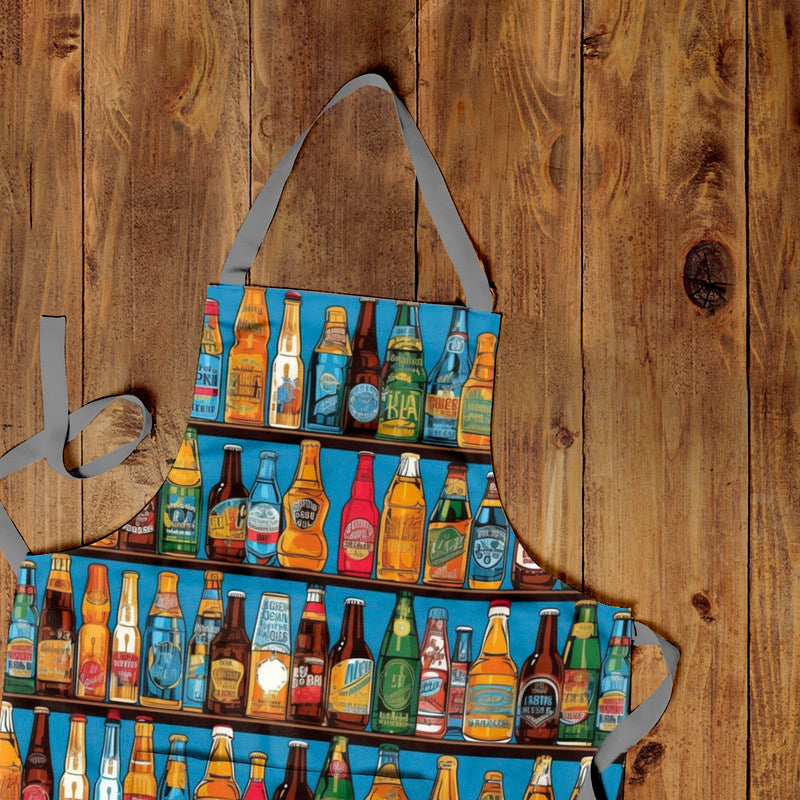 Dancing With Bottles Apron