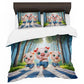Dancing Piggys Kids Duvet Cover Set