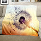 Dandelion Light Weight Fleece Blanket