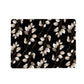 Dark Brown Leaves on Black Placemats by Mark van Vuuren