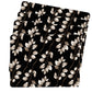 Dark Brown Leaves on Black Placemats by Mark van Vuuren