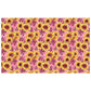 Dark Pink Sunflowers Rectangle Tablecloth