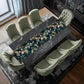 Dark Green Flower Pattern Table Runner by Mark van Vuuren