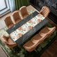 Dark Peach Tone Flowers Table Runner by Mark van Vuuren
