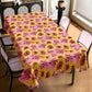 Dark Pink Sunflowers Rectangle Tablecloth