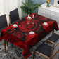 Dark Rose Garden Rectangle Tablecloth by Nathan Pieterse