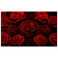 Dark Rose Garden Rectangle Tablecloth by Nathan Pieterse