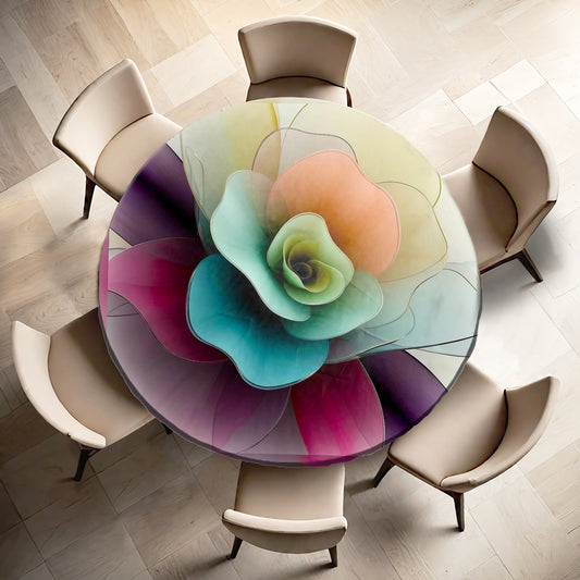 Darker Shades Round Tableclolth