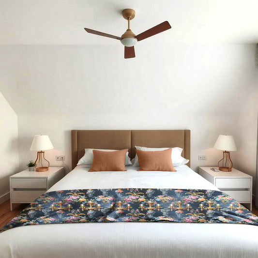 Deep Blue Sea Light Bed Throw