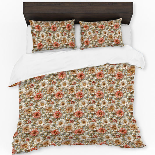 Deep Cream Duvet Cover Set