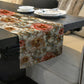 Deep Cream Peonies Table Runner
