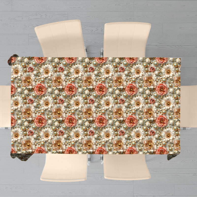 Deep Cream Rectangle Tablecloth