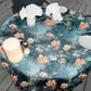 Deep Waters Round Tablecloth