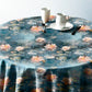Deep Waters Round Tablecloth