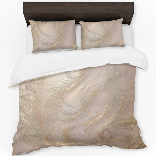 Deep Beige Duvet Cover Set