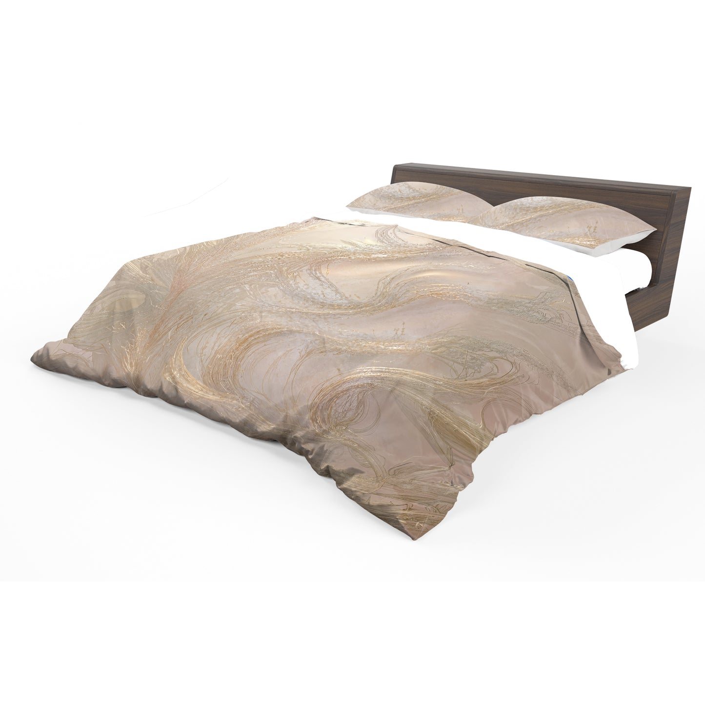 Deep Beige Duvet Cover Set