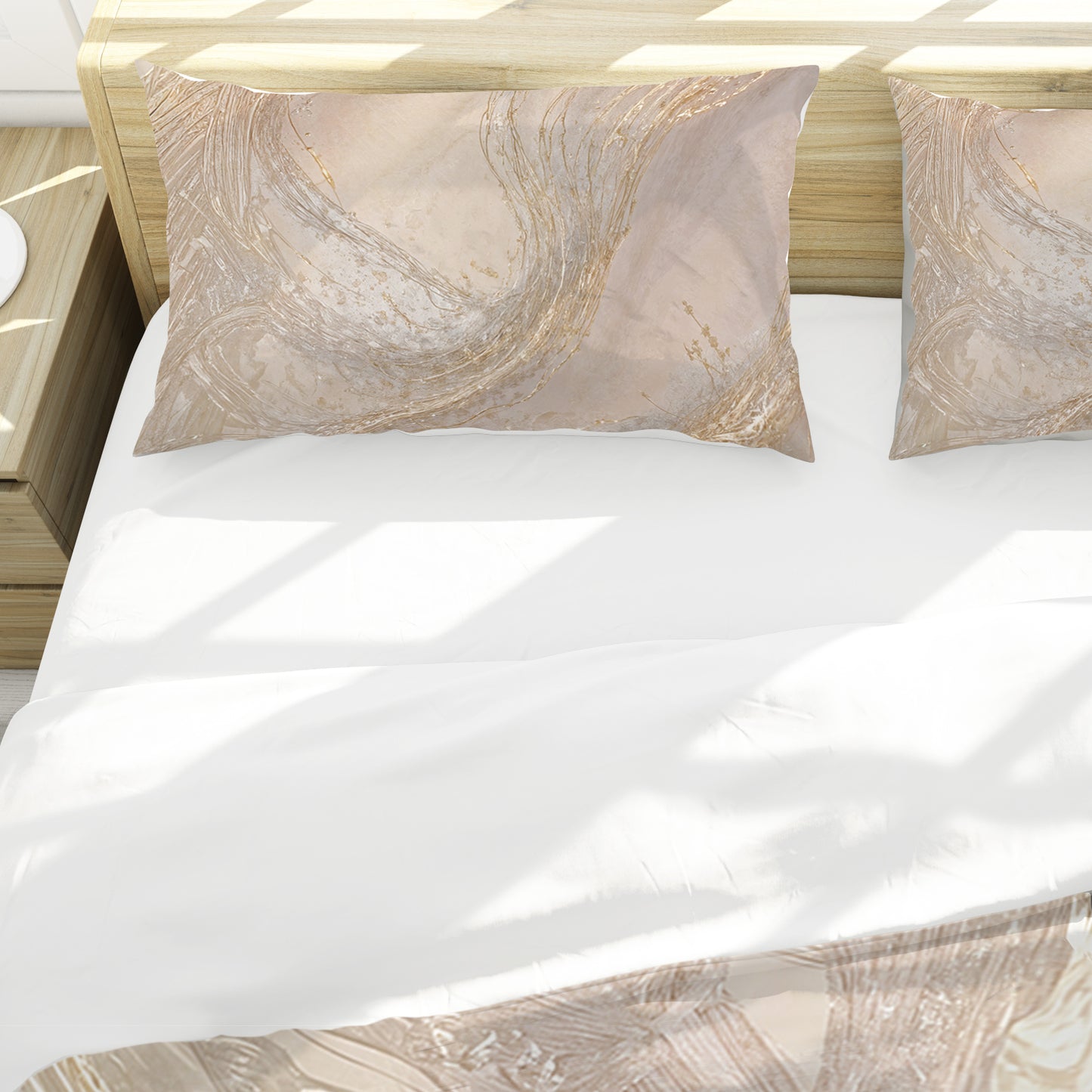 Deep Beige Duvet Cover Set