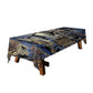 Deep Blue and Yellow Patterns 3m Rectangle Tablecloth