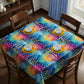 Deep Colour Foliage Square Tablecloth