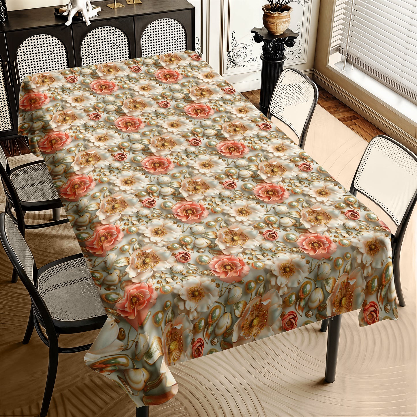 Deep Cream Rectangle Tablecloth