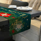 Deep Green Christmas Table Runner