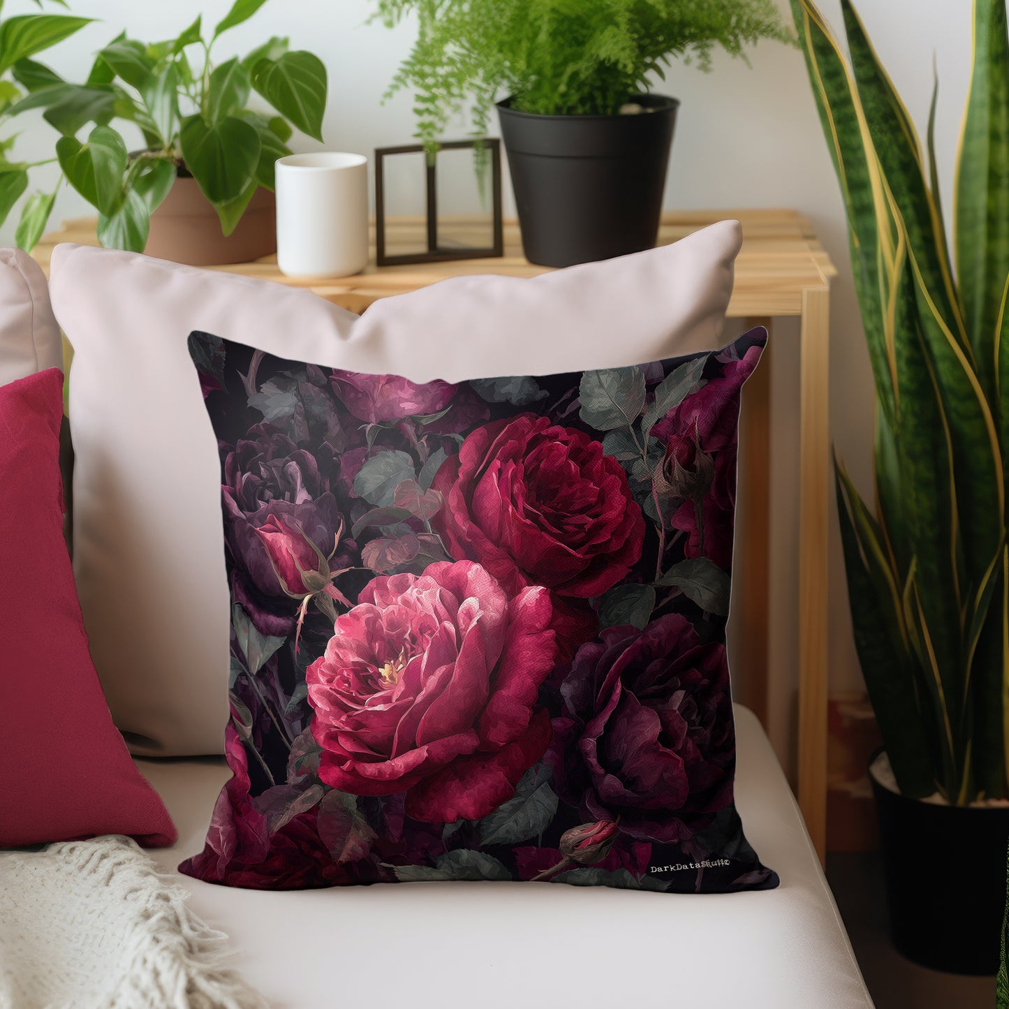Deep Red Roses Luxury Scatter by Wikus Schalkwyk