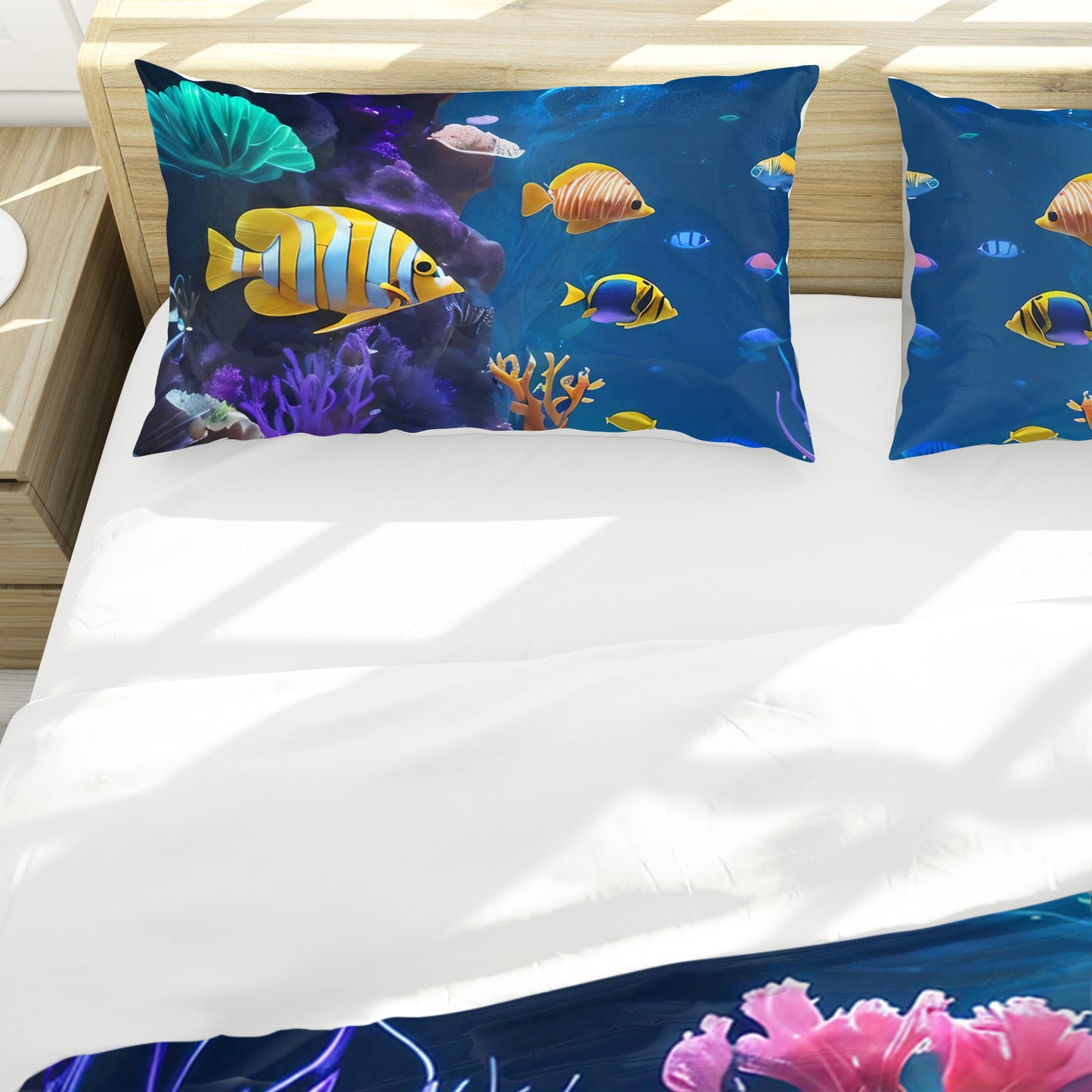 Deep Sea Team Meeting Duvet Cover Set