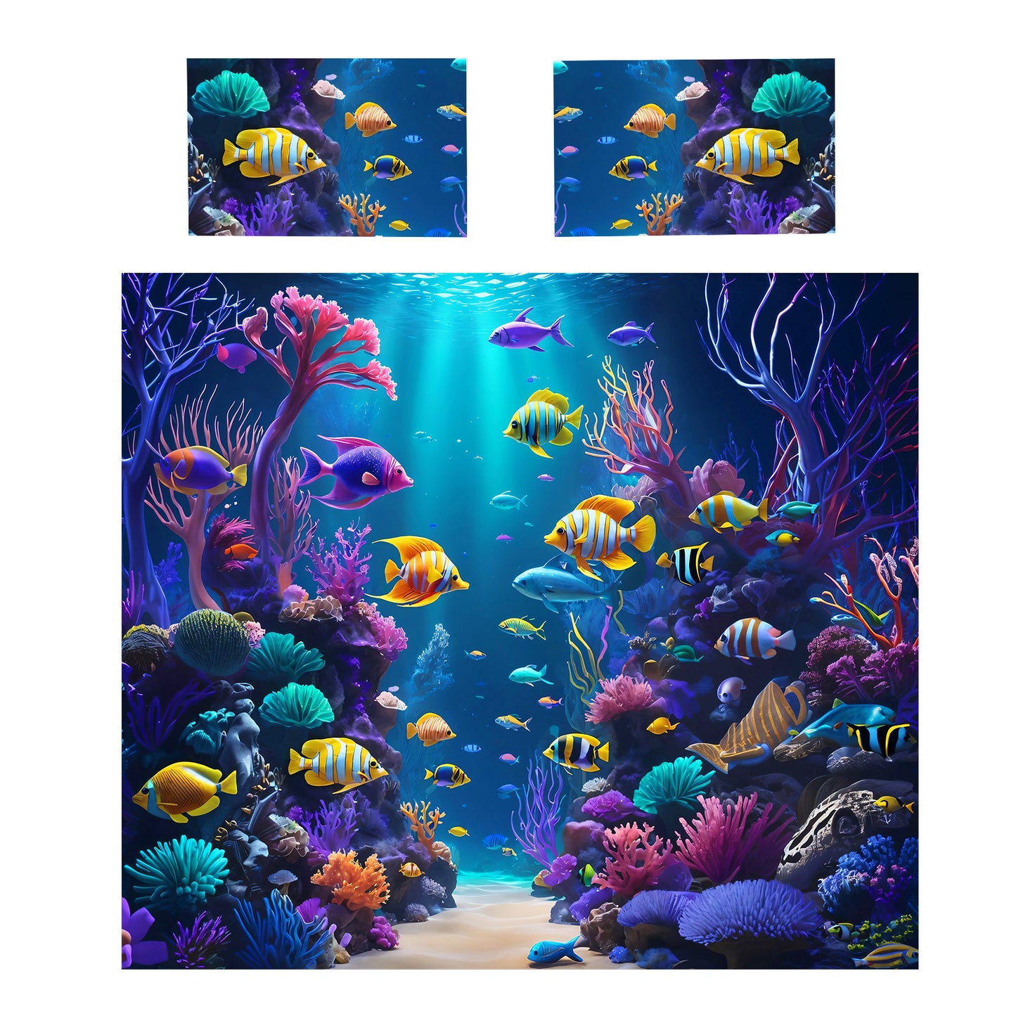 Deep Sea Team Meeting Duvet Cover Set