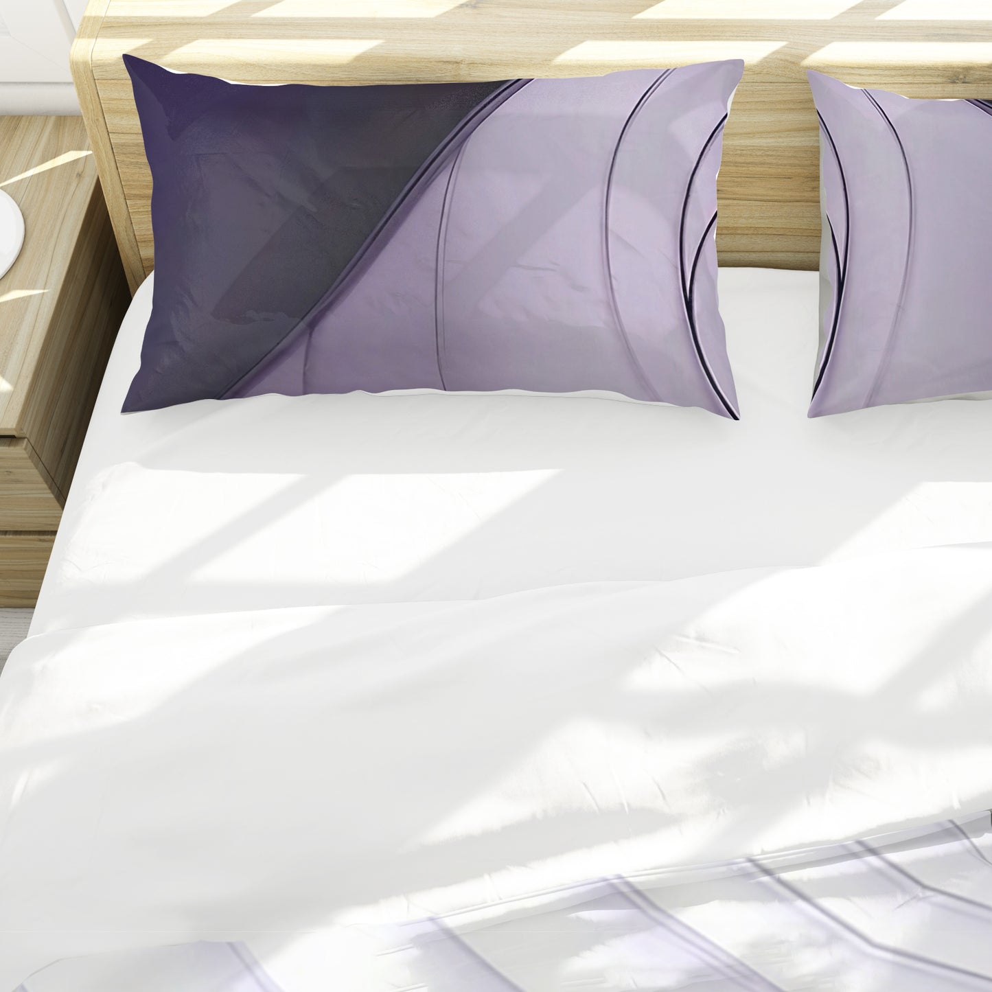 Deep Violet Butterfly Wings Duvet Cover Set