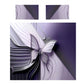 Deep Violet Butterfly Wings Duvet Cover Set