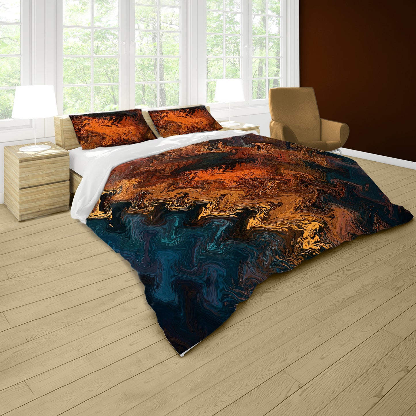 Deep Water Duvet Cover Set