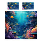 Deepsea Deep Blue Duvet Cover Set
