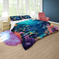 Deepsea Deep Blue Duvet Cover Set