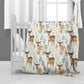 Deer Family Baby Fleece Blanket
