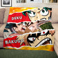 Deku vs Bakugo Light Weight Fleece Blanket