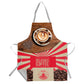 Delicious Coffee Red Medium Length Apron